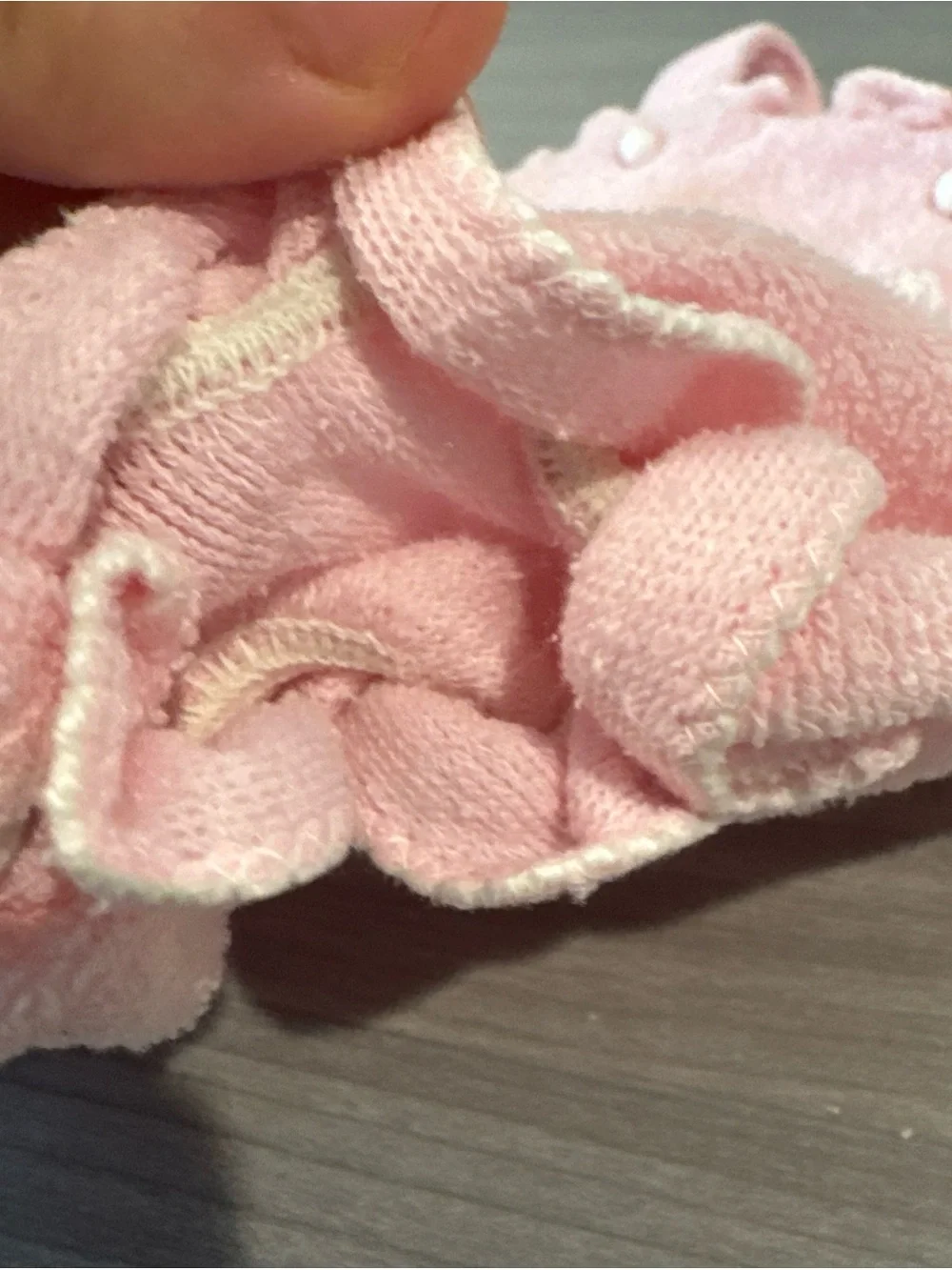 Vintage Girl Terry Cloth Pink Cat Baby Outfit Romper Cute 3-6?